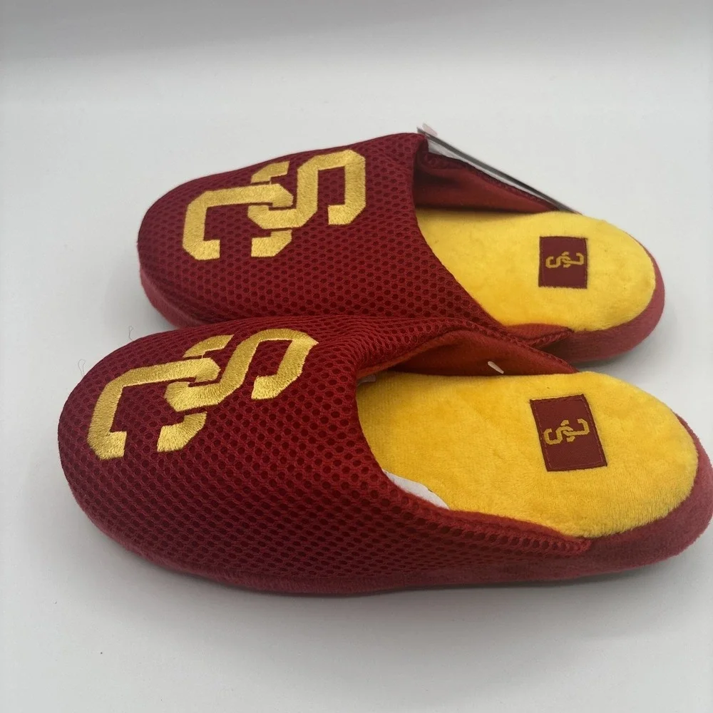 Foco USC Trojans Slippers Youth Size Large‎ (5-6) New